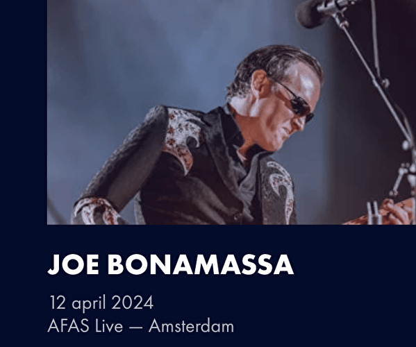 Joe Bonamassa in AFAS live 12 april 2024
